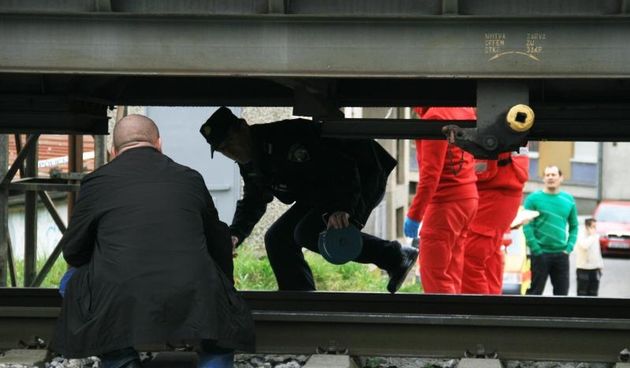 Duga Resa – U naletu teretnog vlaka poginuo 87-godisnji muskarac. Photo: Dominik Grguric/PIXSELL Autor  Dominik Grguric/PIXSELL Ključne riječi  nalet, nalet vlaka, nesreca, promet, vlak, prometna nesreca