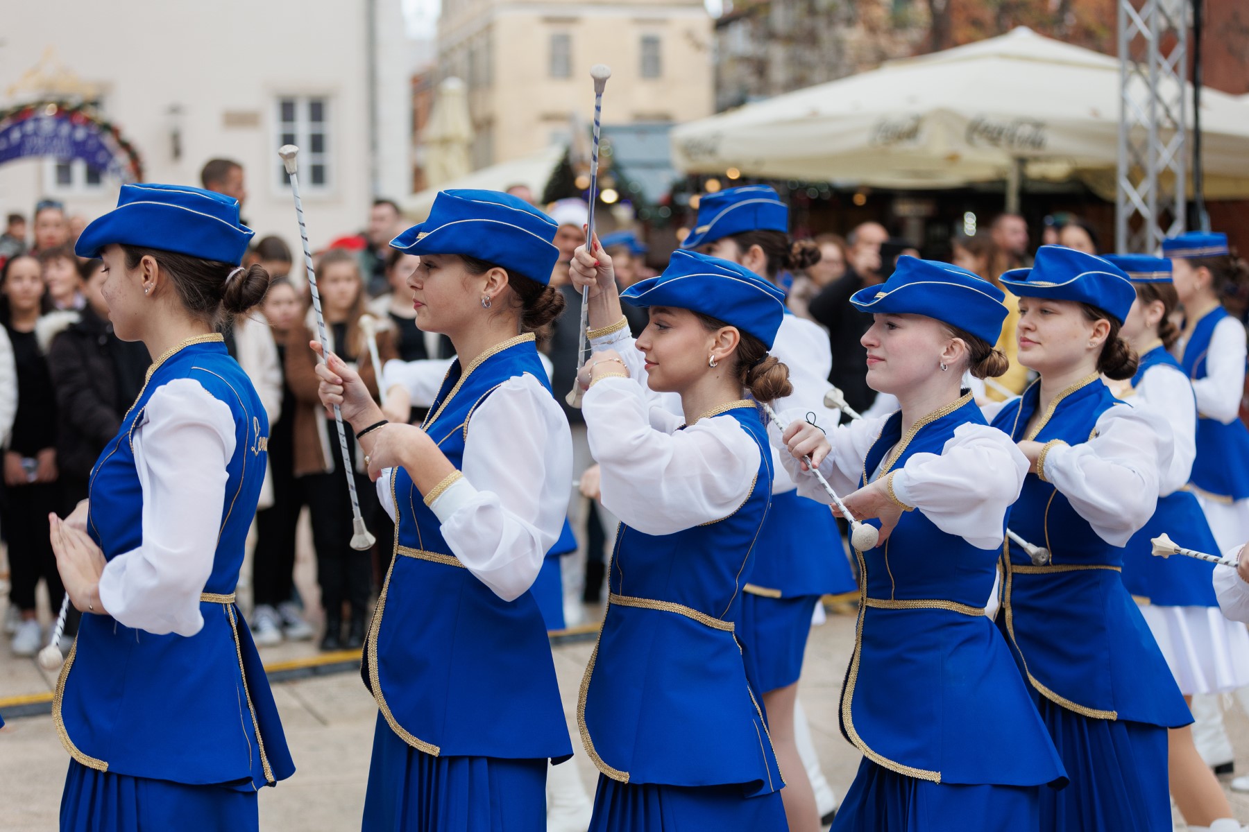 Defile mažoret plesa @ Advent u Zadru Defile mažoret plesa @ Advent u Zadru