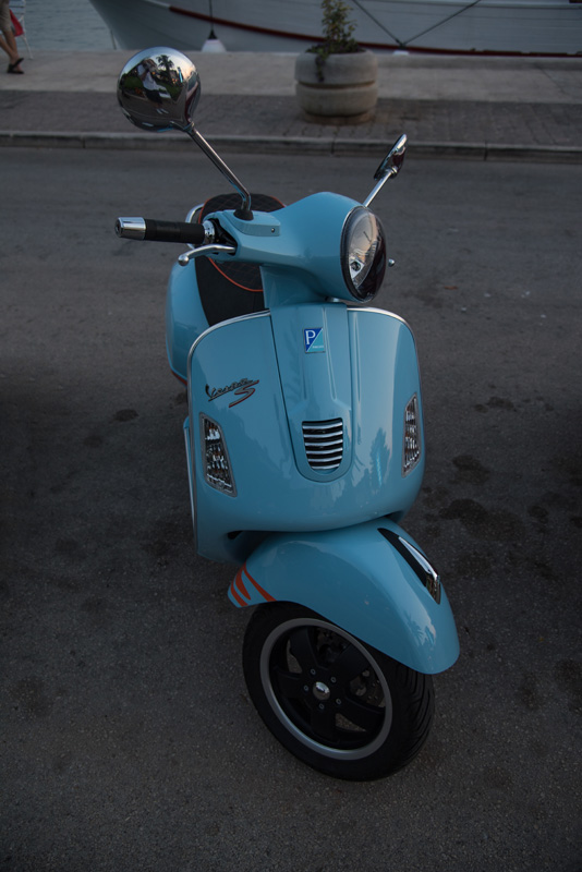 Vespa World Days 2015: Prve vespe stigle u Biograd, foto: Vinko Pešić