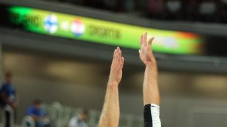 Ljubljana, Arena Stozice – Europsko prvenstvo u kosarci Eurobasket Slovenia 2013.Drugi krug, grupa F. Hrvatska – Finska 88-63. Photo: Igor Kralj/PIXSELL Ljubljana, Arena Stozice – Europsko prvenstvo u kosarci Eurobasket Slovenia 2013.Drugi krug, grupa F. Hrvatska – Finska 88-63. Photo: Igor Kralj/PIXSELL