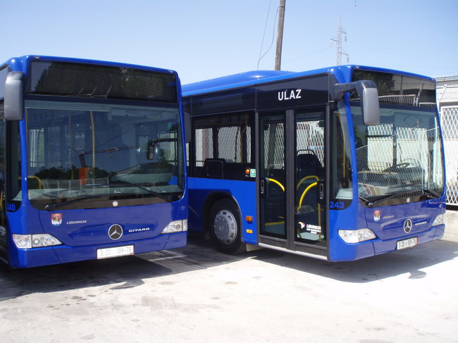 Novi Mercedesi u voznom parku Liburnije, 27. svibnja 2008.