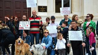 Skup podrške za NO KILL skloništa za životinje,  foto Iva Perinčić