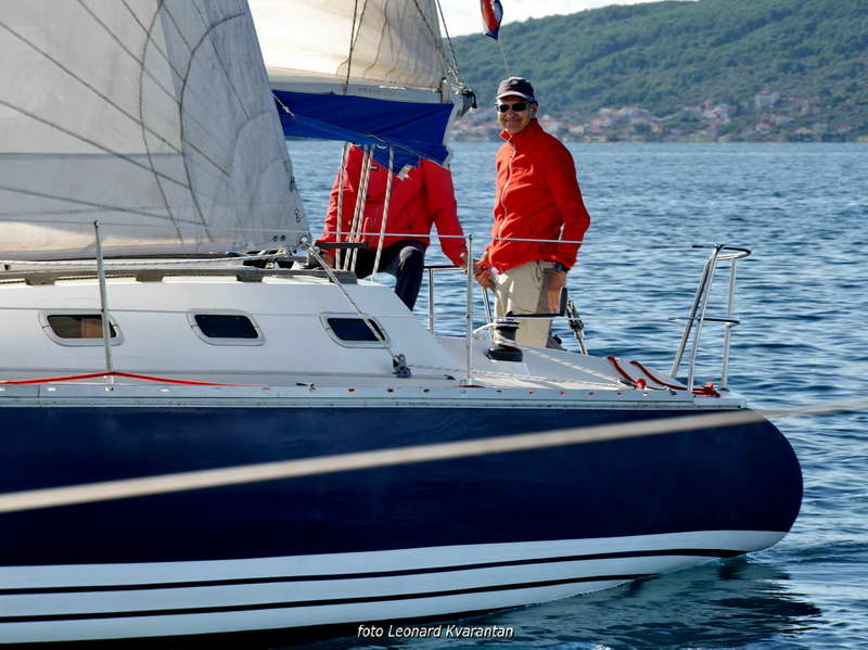 Zadarska Koka 2016. gledana s mora. Foto: Leonard Kvarantan Zadarska Koka 2016. gledana s mora. Foto: Leonard Kvarantan