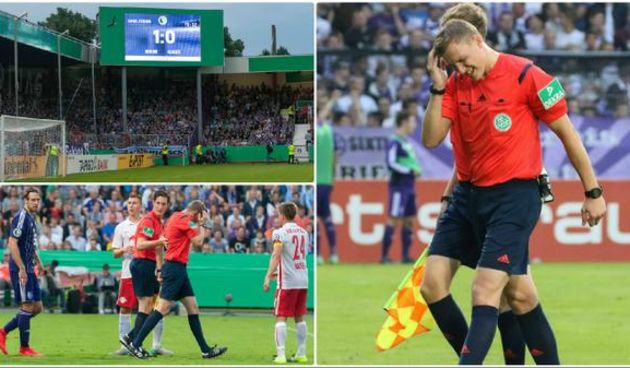 Osnabrueck – RB Leipzig, foto: twitter