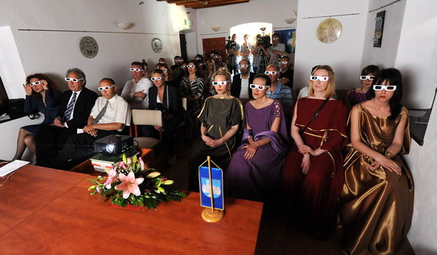 Nin, Zadar, 080512Arheoloski muzej Zadar i Turisticka zajednica grada Nina organizirali su predstavljanje projekta pod nazivom