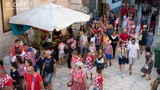 Veličanstven doček četvorice zadarskih Vatrenih Veličanstven doček četvorice zadarskih Vatrenih