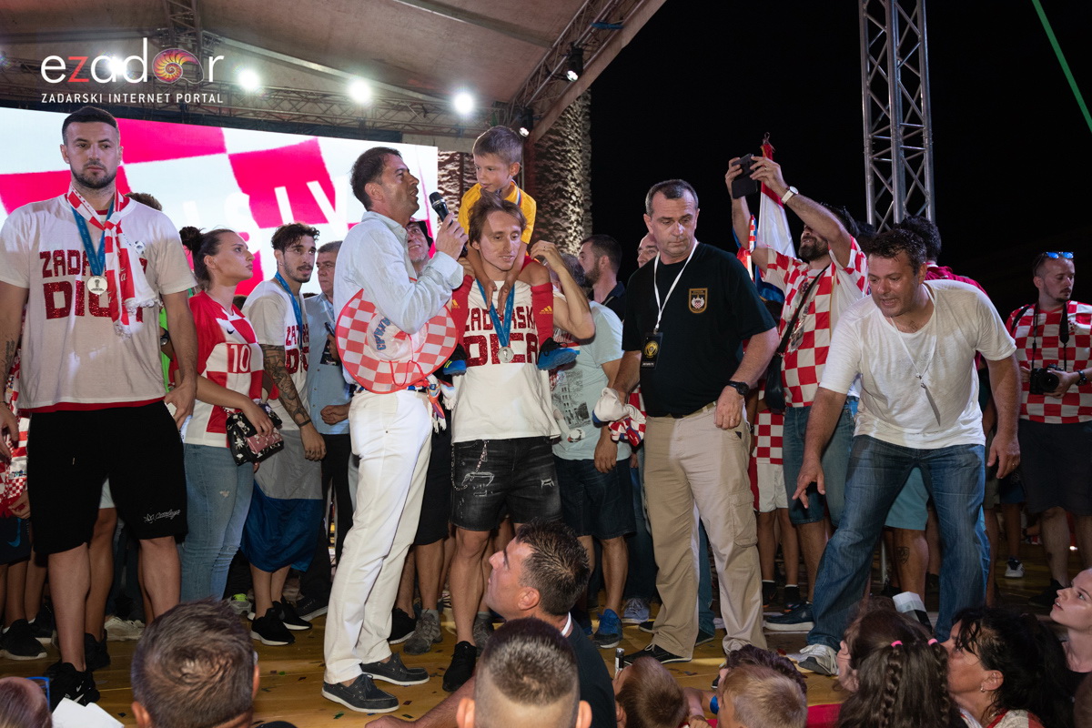Veličanstven doček četvorice zadarskih Vatrenih
