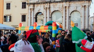 Dječji Advent na Narodnom trgu u Zadru