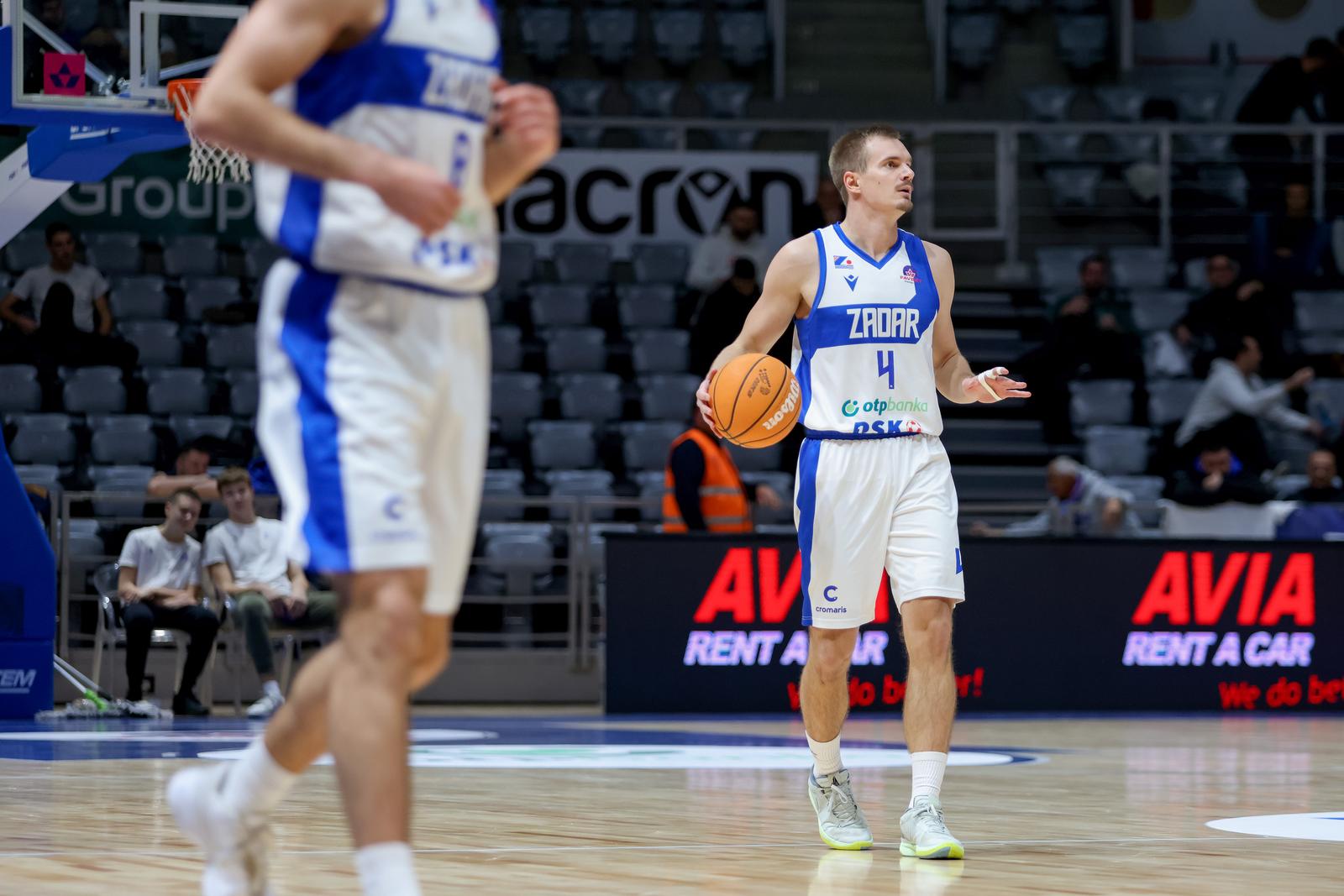 Favbet Premijer liga, 13. kolo: KK Zadar – KK Zabok 80-53, Mate Kalajžić