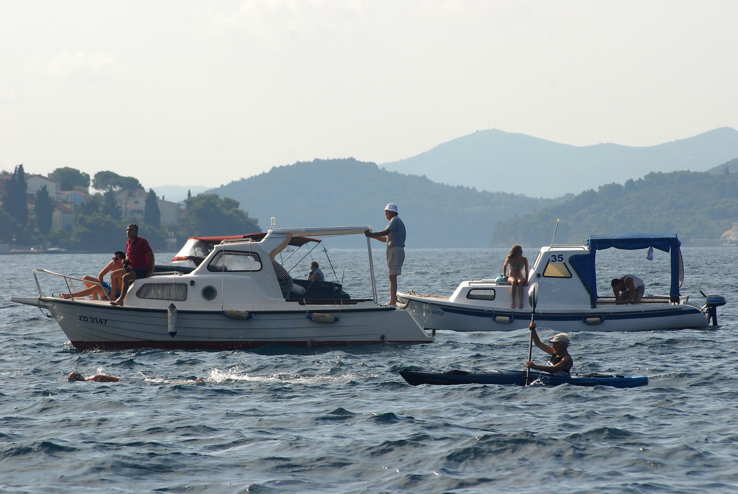 42. plivački maraton Preko – Zadar, Foto: PK Zadar