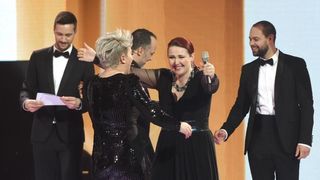 Ruža Janjiš pobjednica je druge sezone show-a “The Voice, najljepši glas Hrvatske”. Photo: Davor Višnjić/PIXSELL