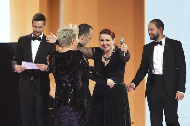 Ruža Janjiš pobjednica je druge sezone show-a “The Voice, najljepši glas Hrvatske”. Photo: Davor Višnjić/PIXSELL