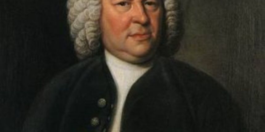 Johann Sebastian Bach portret (Foto: dontbflat.com)