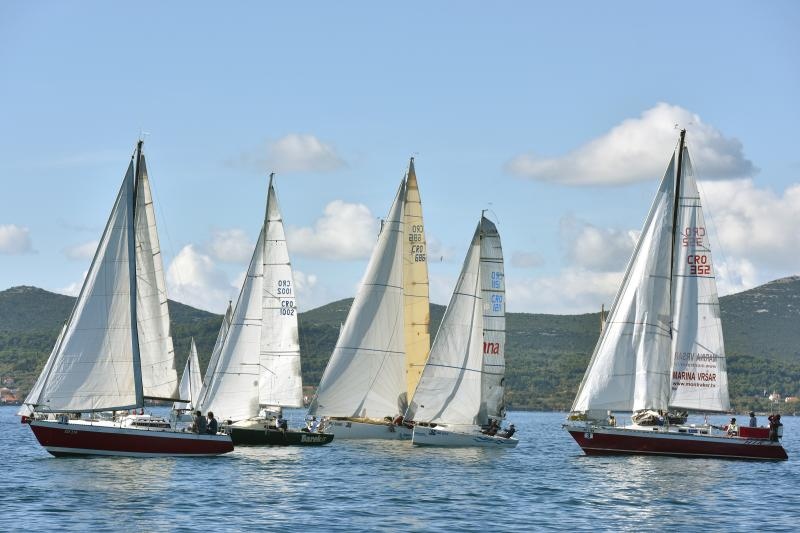 Start jedriličarske regate Zadarska koka