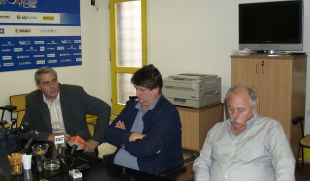 Lorbek, Lisac i Bilic, presica NLB lige u Jazinama 19.9.2008.