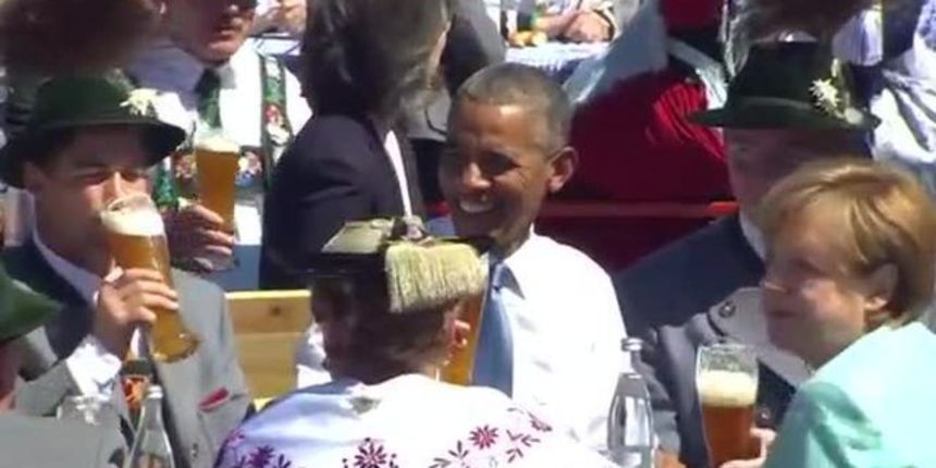 Merkel i Obama screenshot/G7 Merkel i Obama screenshot/G7