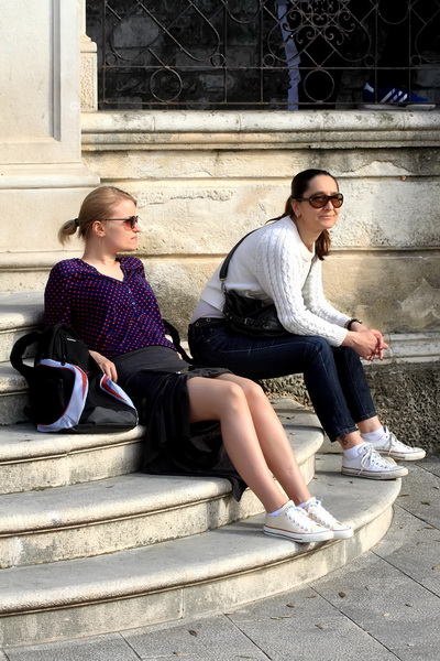 The Voice u Zadru: Sara, Dino, Ive i Jure na Trgu pet bunara, Foto: Roberto Lerga