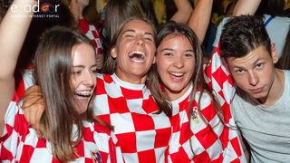 Zadar je gorio: Velika fešta nakon plasmana Vatrenih u finale Svjetskog prvenstva