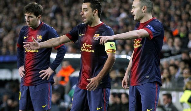 Lionel Messi, Xavi Hernandez, Andres Iniesta / FC Barcelona, foto: mundodeportivo.com