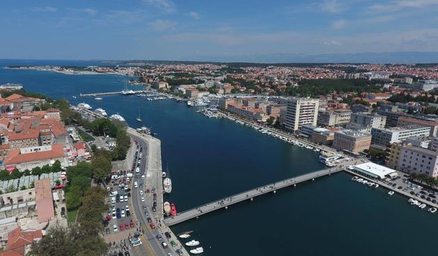 Zadar iz zraka, Poluotok. Foto: Luka Nolden