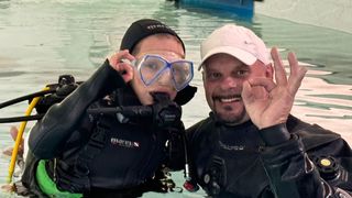 Ronilačka atrakcija na Crofish sajmu
