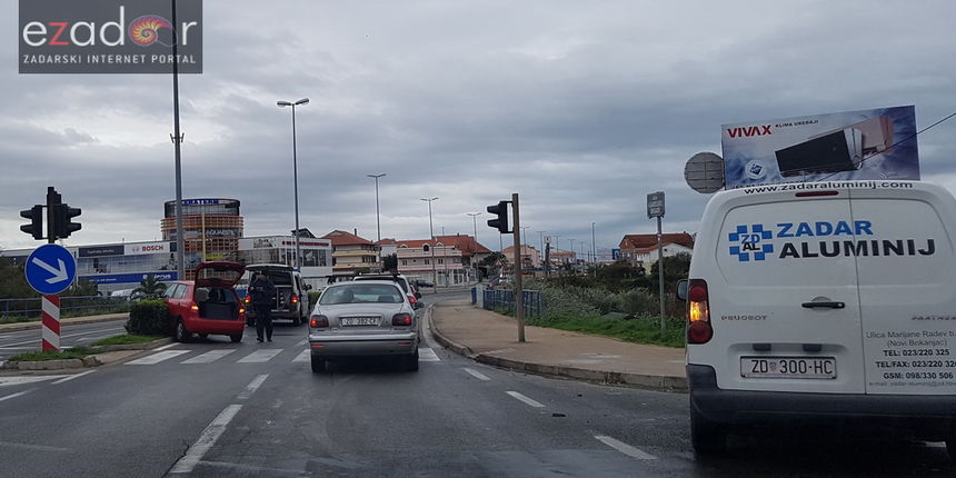 Sudar na križanju IV Gardijske brigade i ulice Nikole Šopa