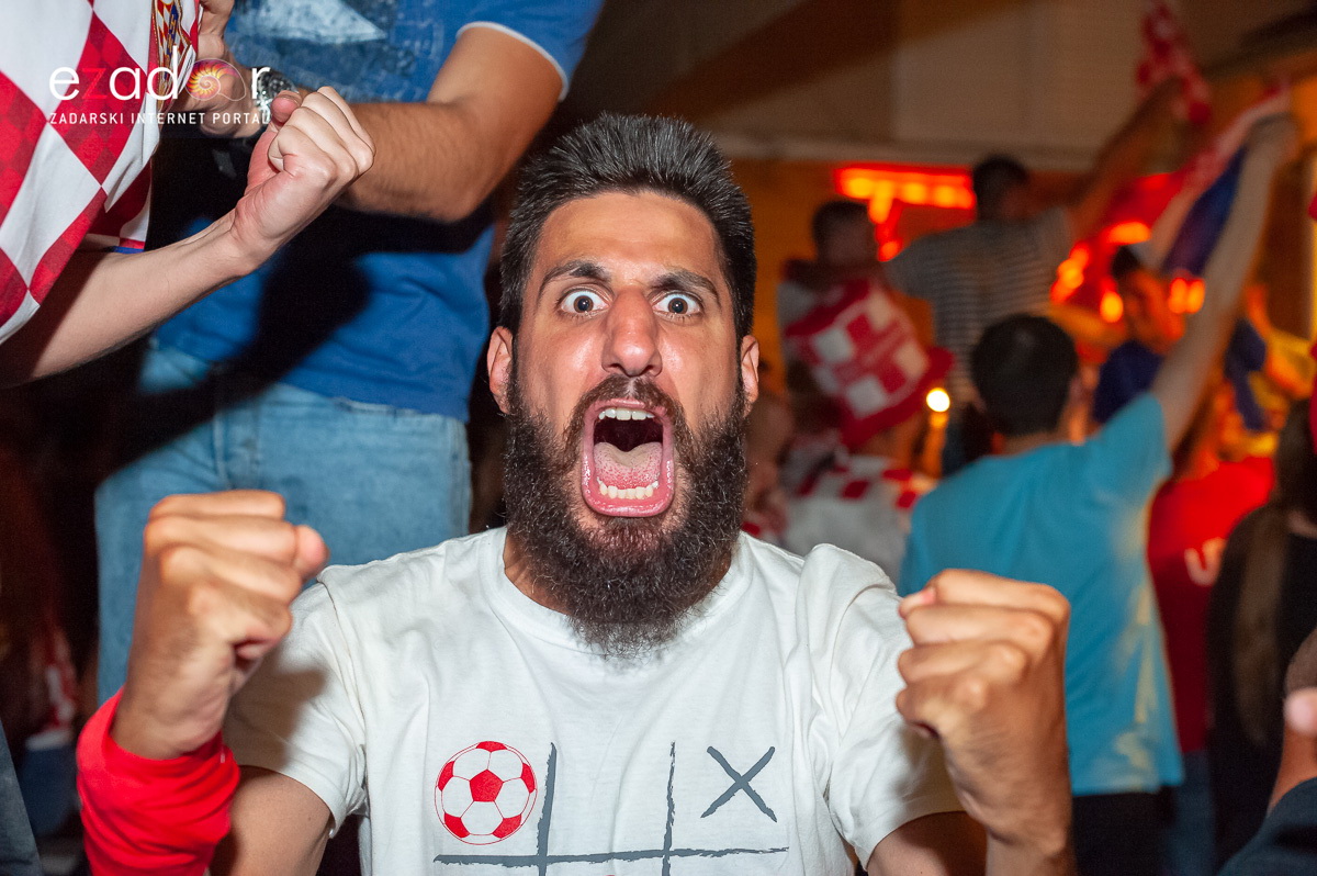 Zadar je gorio: Velika fešta nakon plasmana Vatrenih u finale Svjetskog prvenstva