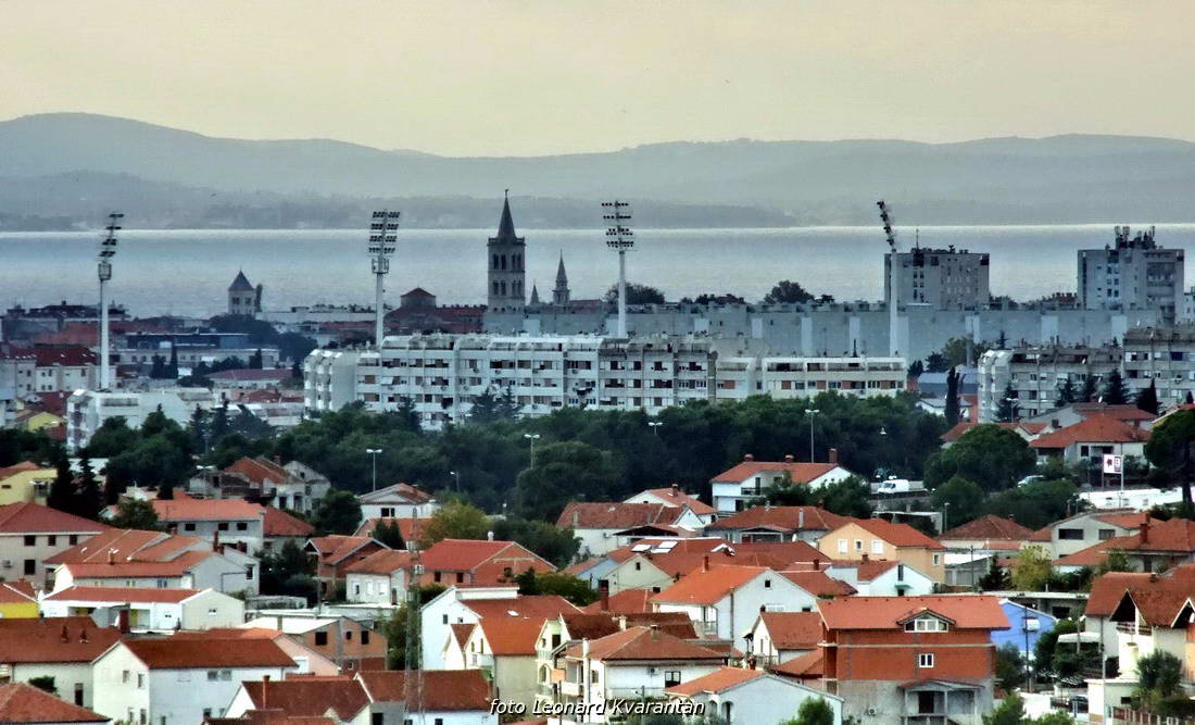 Pogled na Zadar s Ploče, foto: L. Kvarantan Pogled na Zadar s Ploče, foto: L. Kvarantan