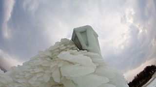 Senj u zagrljaju ledenog pokrivača, foto: Leo Banić