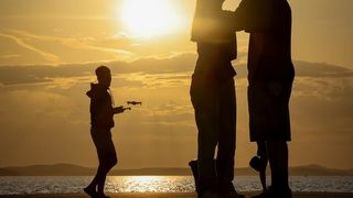 Zadar: Turisti uživaju u zalasku sunca