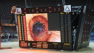 Podizanje semafora u novoj dvorani SC Visnjik Podizanje semafora u novoj dvorani SC Visnjik