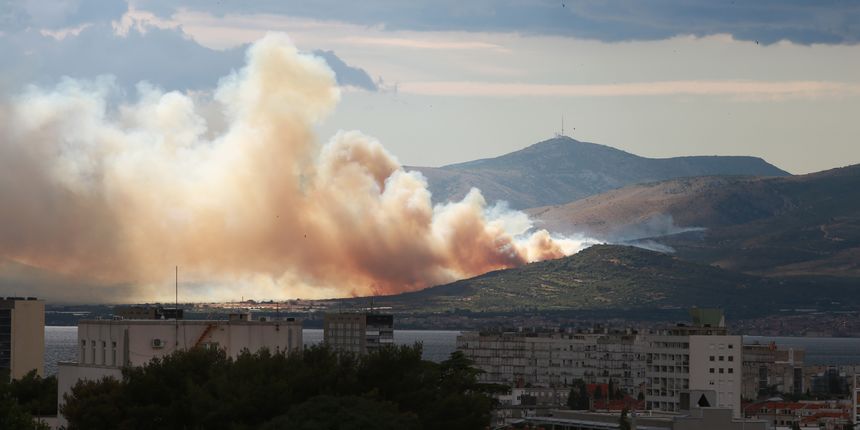 Požar kod Trogira Požar kod Trogira