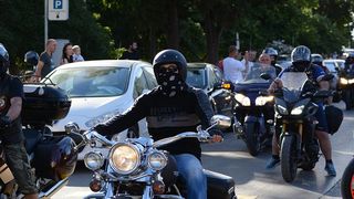 Defile bajkera ulicama Zadra u povodu 10. rođendana Moto kluba Beštije. Foto: Jadra NeveraZD Defile bajkera ulicama Zadra u povodu 10. rođendana Moto kluba Beštije. Foto: Jadra NeveraZD