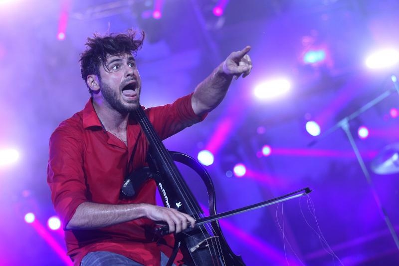 Zagreb Classic: Rođendanski koncert 2Cellos, Zucchera i Olivera na Tomislavcu. Photo: Anto Magzan/PIXSELL Zagreb Classic: Rođendanski koncert 2Cellos, Zucchera i Olivera na Tomislavcu. Photo: Anto Magzan/PIXSELL