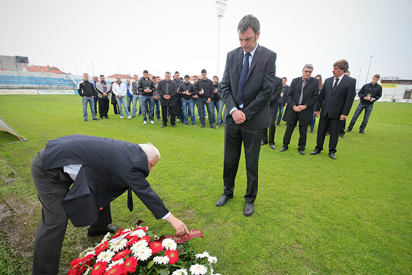 Obilježavanje 4. godišnjice smrti Hrvoja Ćustića (foto:Saša Čuka)