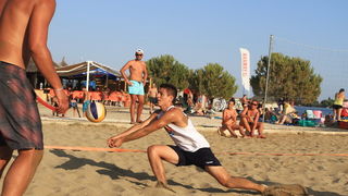 Na plaži Punta u Bibinjama održan 6. Memorijalni turnir u odbojci na pijesku za Tomislav Sikirića – Siku. Foto: Leo Banić Na plaži Punta u Bibinjama održan 6. Memorijalni turnir u odbojci na pijesku za Tomislav Sikirića – Siku. Foto: Leo Banić