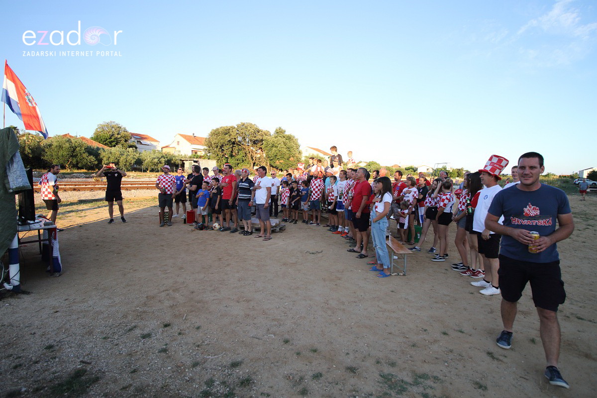 Bibinje: Navijanje za Vatrene i fešta nakon pobjede nad Rusijom