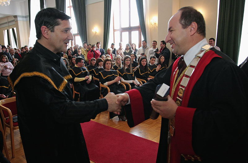Promocija diplomiranih studenata, 7. ožujka 2009. (foto: Marin Gospić)