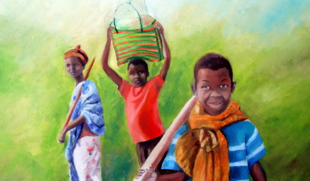 “Boje Afrike”, izložba u GKZD, Ivana Kulaš