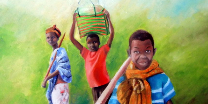 “Boje Afrike”, izložba u GKZD, Ivana Kulaš “Boje Afrike”, izložba u GKZD, Ivana Kulaš