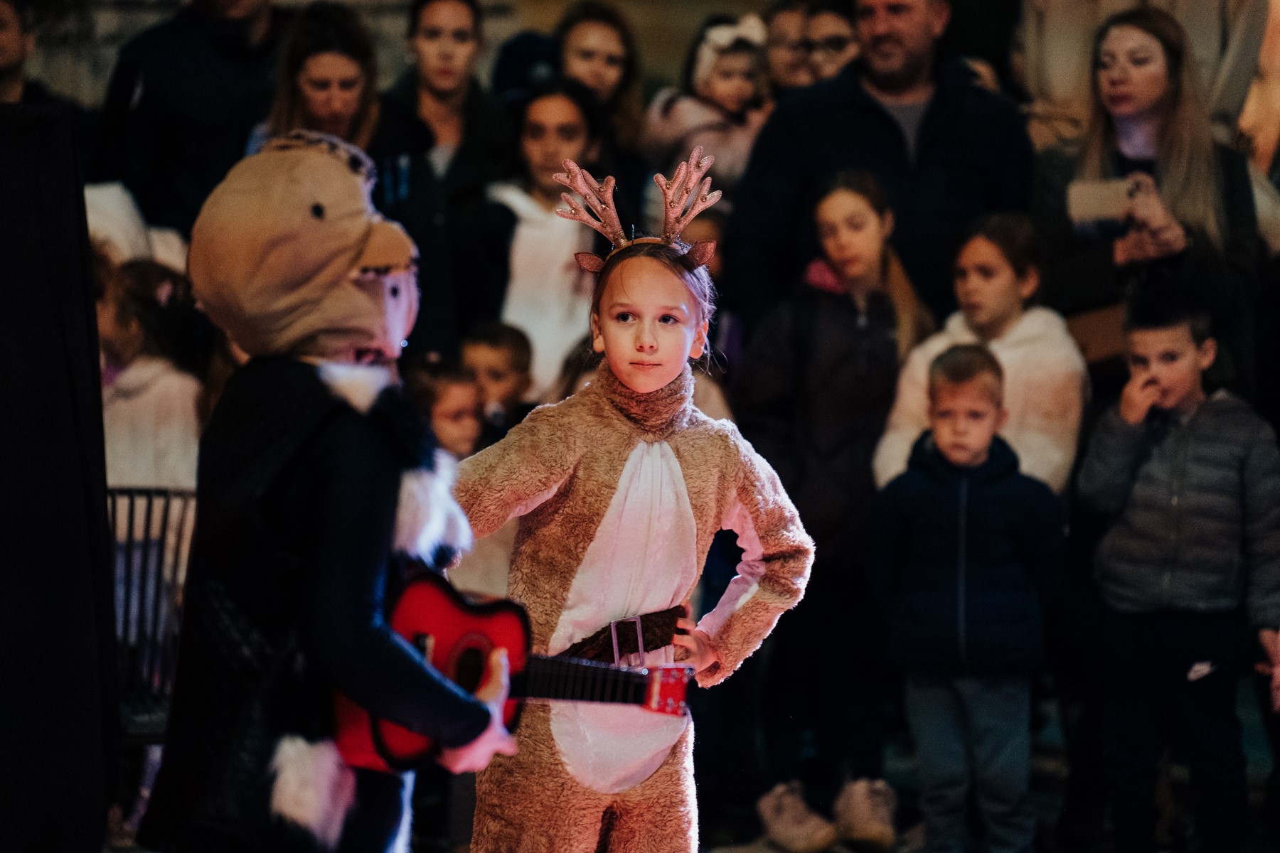 Predstava Frozen na Adventu u Zadru