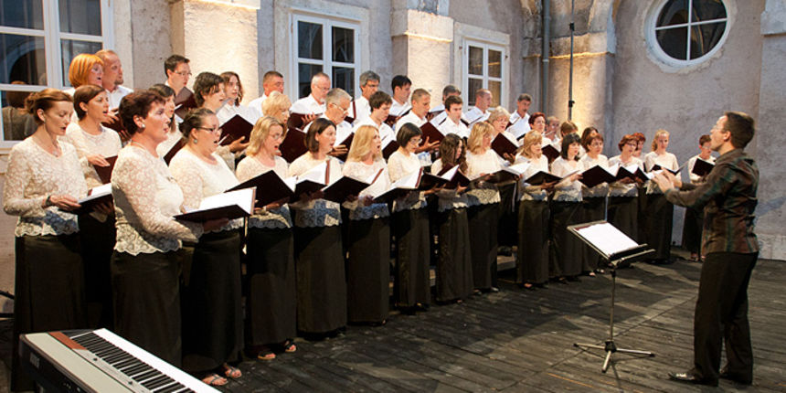Kneževa palača: Koncert HPGD “Zoranić” 14. lipnja 2011, Foto: Leo Banić