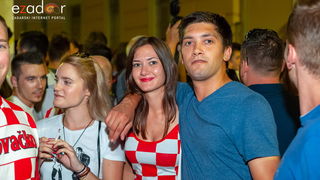 Zadar je gorio: Velika fešta nakon plasmana Vatrenih u finale Svjetskog prvenstva