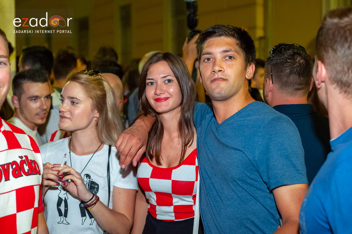 Zadar je gorio: Velika fešta nakon plasmana Vatrenih u finale Svjetskog prvenstva
