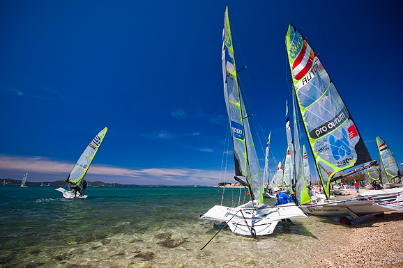 Jedrenje: SP klase 49er – treći dan (foto:Saša Čuka)