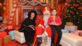 Sveti Nikola u Supernova centru 6. prosinca 2016.  Foto: Iva Perinčić