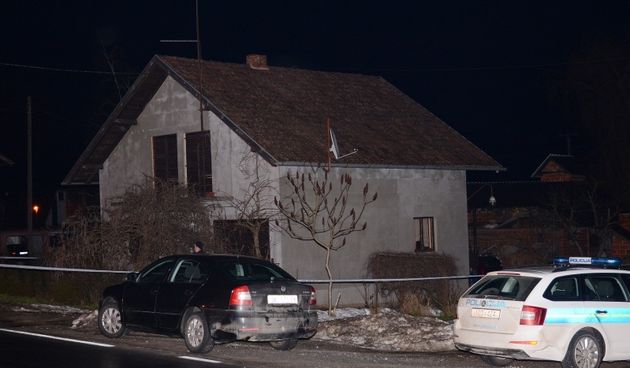 Kutinska Slatina – 50-godisnji muskarac nozem je usmrtio majku (1937.) i sestri (1959. )zadao ubodne rane. Photo: Nikola Cutuk/PIXSELL