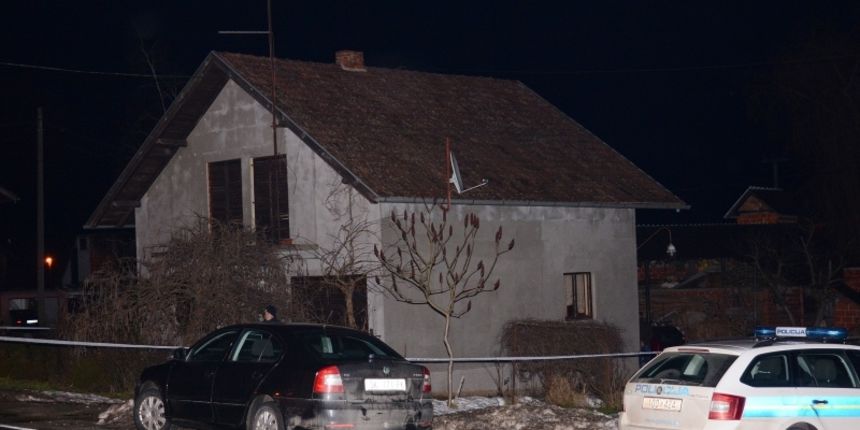 Kutinska Slatina – 50-godisnji muskarac nozem je usmrtio majku (1937.) i sestri (1959. )zadao ubodne rane. Photo: Nikola Cutuk/PIXSELL