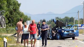 Stravična prometna nesreća u Ličkom Cerju na državnoj cesti D50