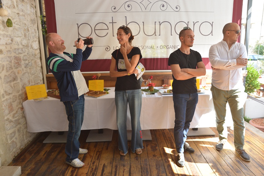 Gastro smokva: Degustacija u restoranu Pet bunara, foto:Iva Perinčić Gastro smokva: Degustacija u restoranu Pet bunara, foto:Iva Perinčić